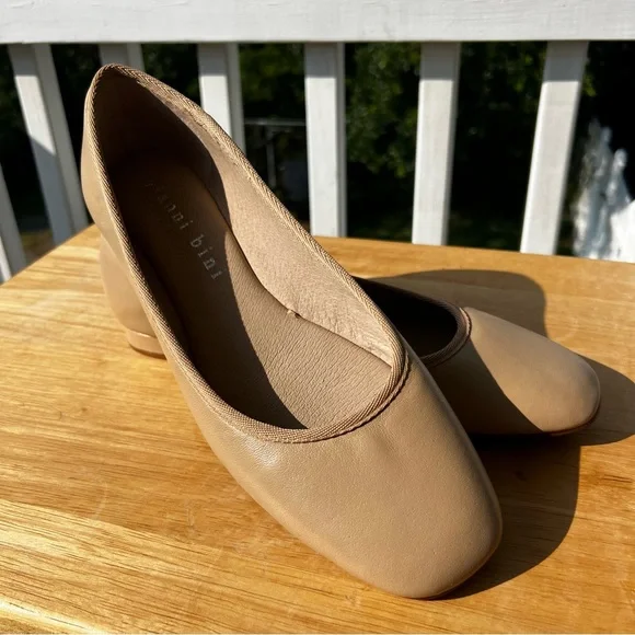 Gianni Bini Biehler Leather Made in Brazil Flats Size 10 - Picture 1 of 8